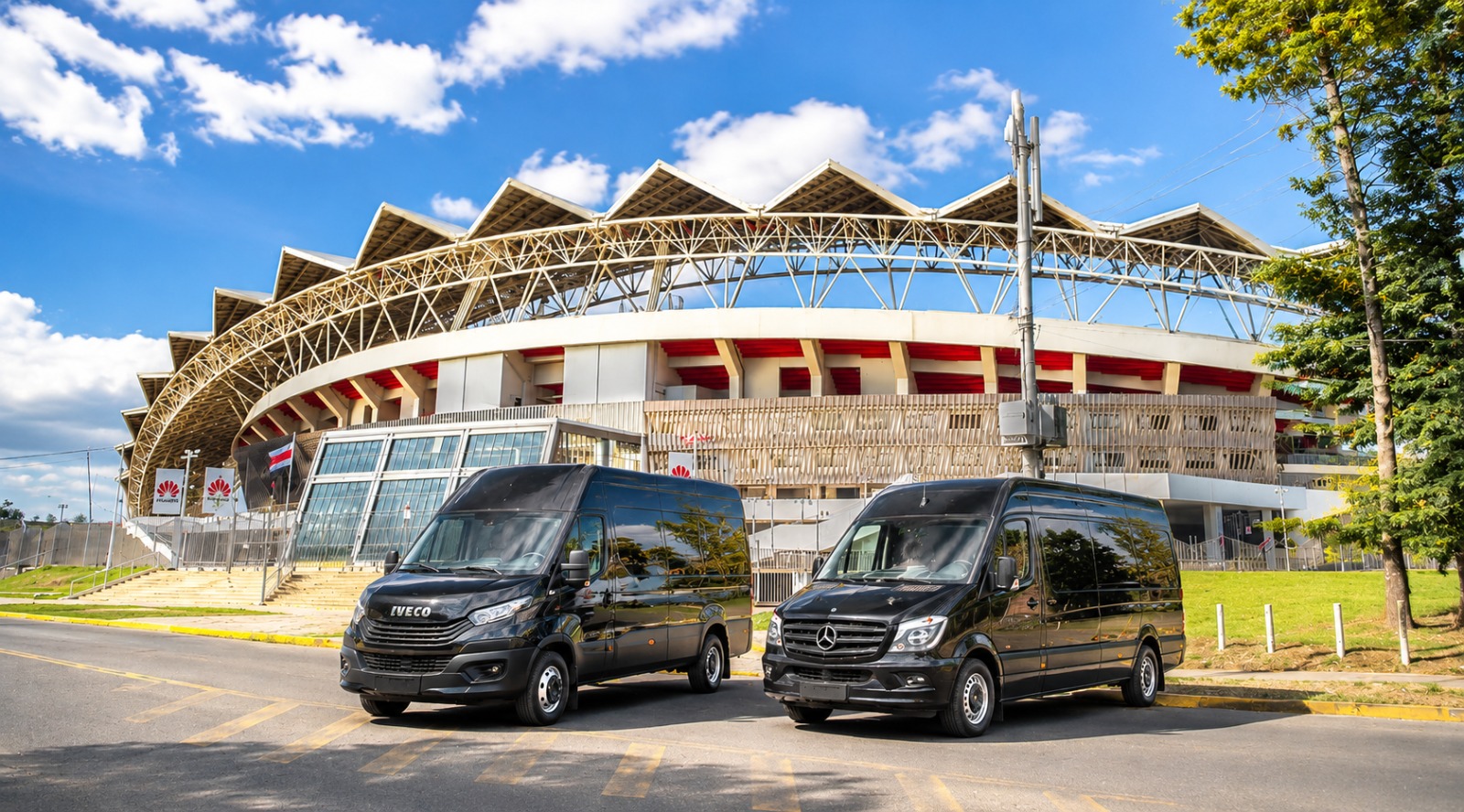 Black Car Limo Bus — group transportation in Costa Rica